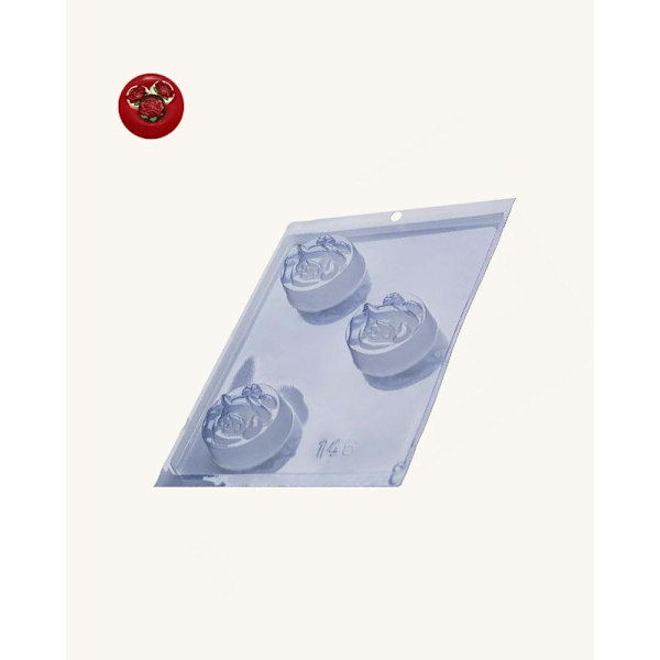 Pralinform Ros Chokladform - Porto Formas 146 Transparent