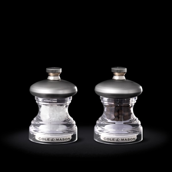 Kvarnset Button cole&mason™ Silver