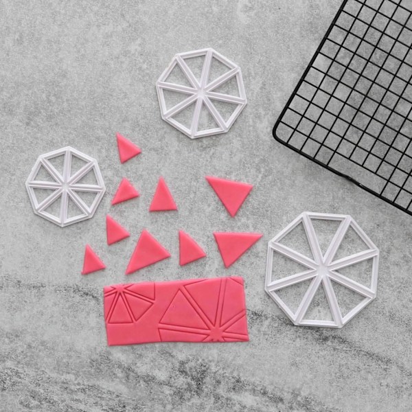 Vimplar Utstickare 3-pack | Trianglar Vit