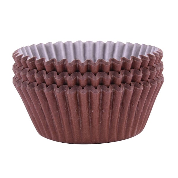 Bruna Muffinsformar 60 st - PME Brun