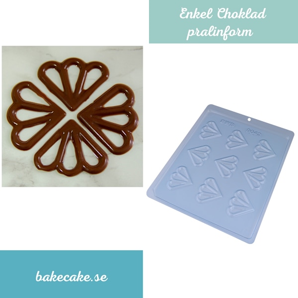 Pralinform Chokladform - BWB 9042 Transparent