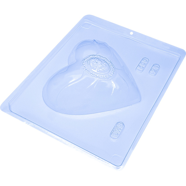 Pralinform Hjärta Chokladform - BWB 21 Transparent