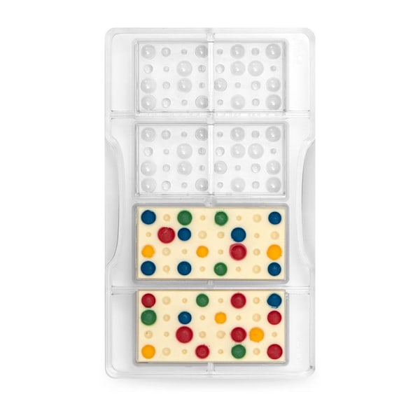 Chokladkaka Pralinform Bubblor Polykarbonat - Decora Transparent