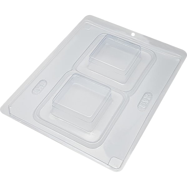 BWB Special 3-Part Mold - 812 - Pralinform Chokladform Transparent