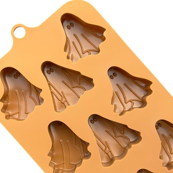 Silikonform för Spöken – 12 Spöken Halloween silikonform