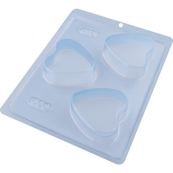 Pralinform Hjärta Chokladform - BWB 866 - Special 3 Part Mold Transparent