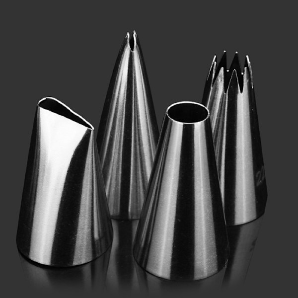 Tyllset 16 Delar, Spritstyllar, Tyllar - BakeCake Silver