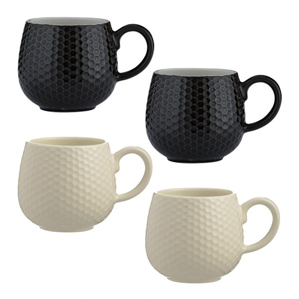 Mugg Embossed HONEYCOMB Mason Cash® Grädde