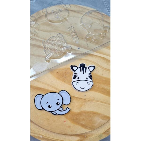 Pralinform Djur Chokladform - BWB 9912 Transparent