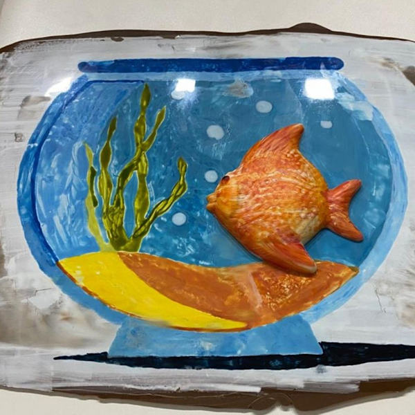 Pralinform Fisk Chokladform - BWB 9940 Transparent