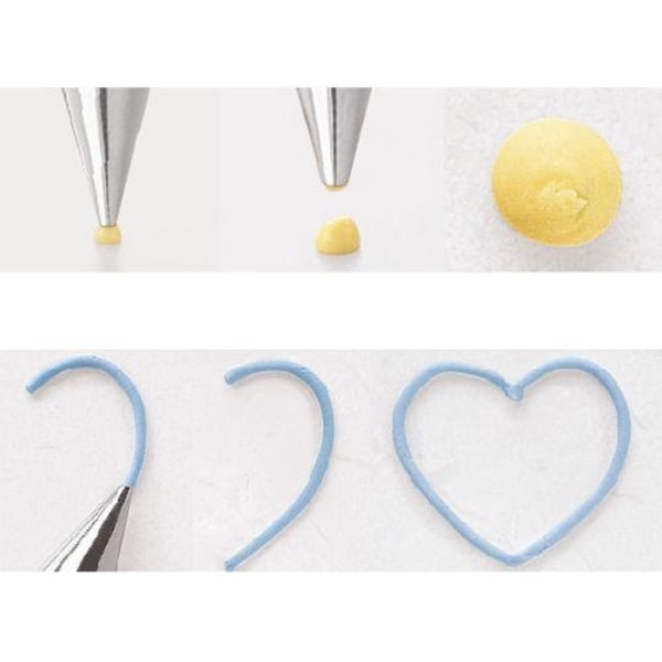 Wilton Decorating Tip #003 Vit