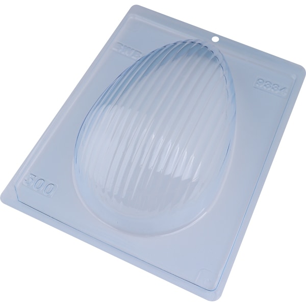 Pralinform Texturerat Ägg 500g - BWB 9334 - Special 3 Part Mold Transparent