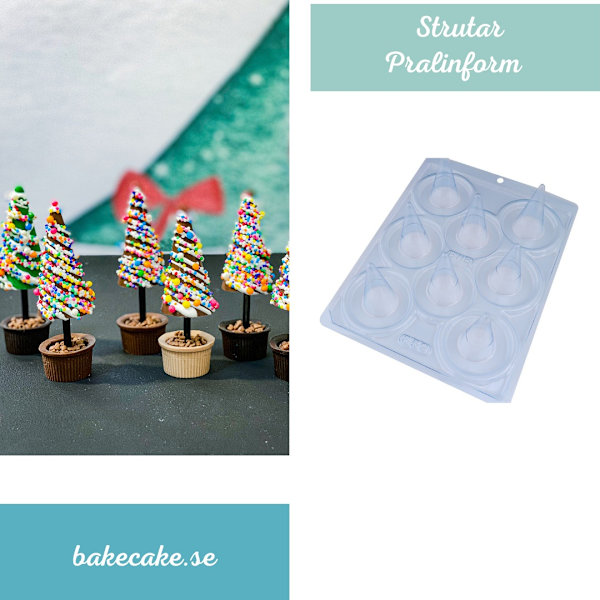 Pralinform Strutar - BWB 859 - Special 3 Part Mold Transparent
