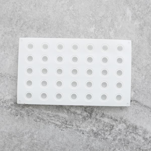 Klot 35st Silikonform | Mousseform Pralinform Vit