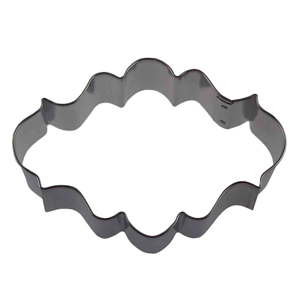 Rektangulär Utstickare Ramar Cookie Cutters Set 4st Rostfritt St Silver