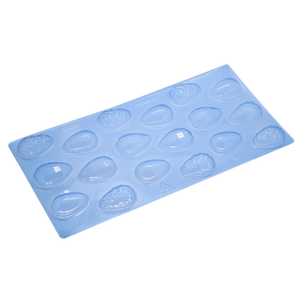 Pralinform Ägg Chokladform - Porto Formas 864 Transparent