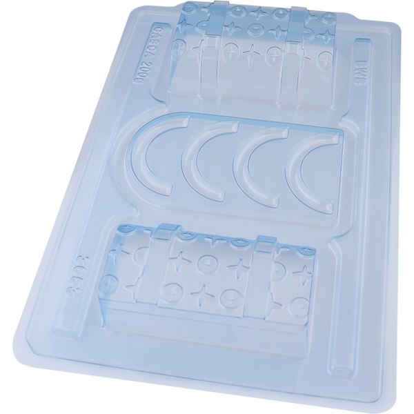 Pralinform Block Väska Chokladform - BWB 3653 - Special 3 Part Mold Transparent