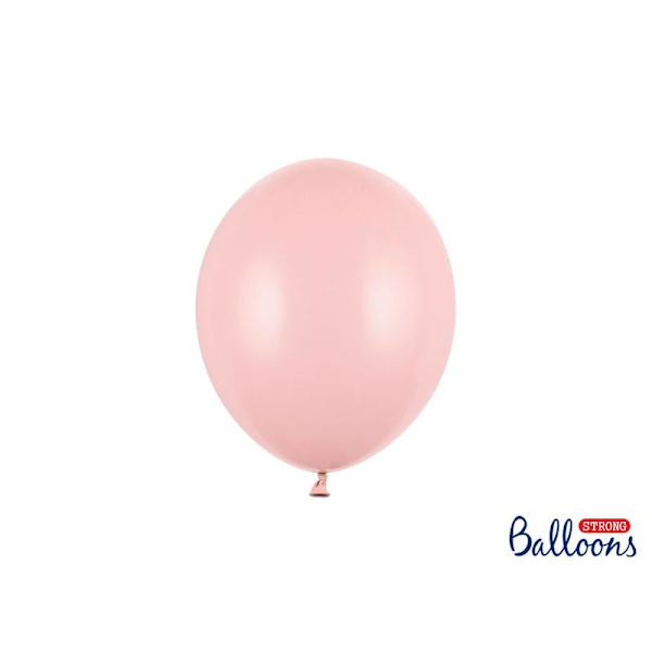 Ljus rosa Starka Ballonger 23cm 10st - Ljus rosa Rosa