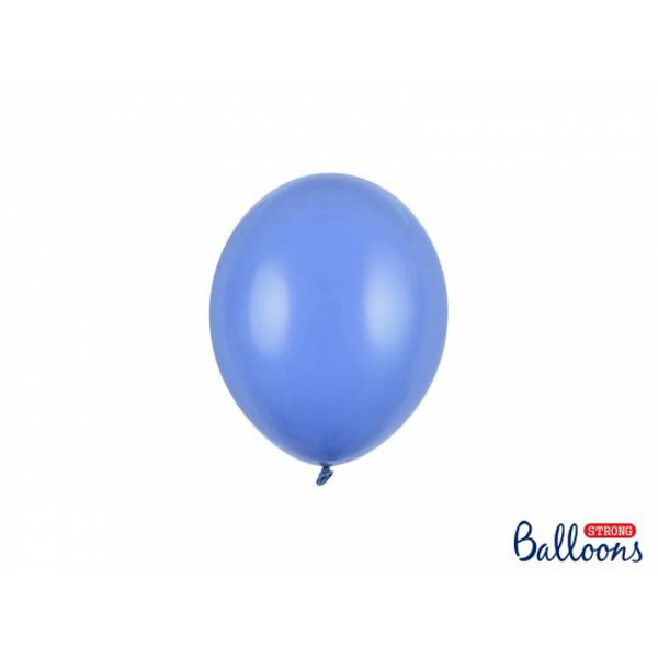 Blå Ballonger | Starka Ballonger 12cm, 10st Blå Blå