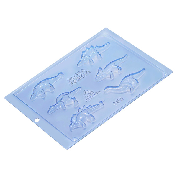Pralinform Dinosaurier Chokladform - Porto Formas 155 Transparent