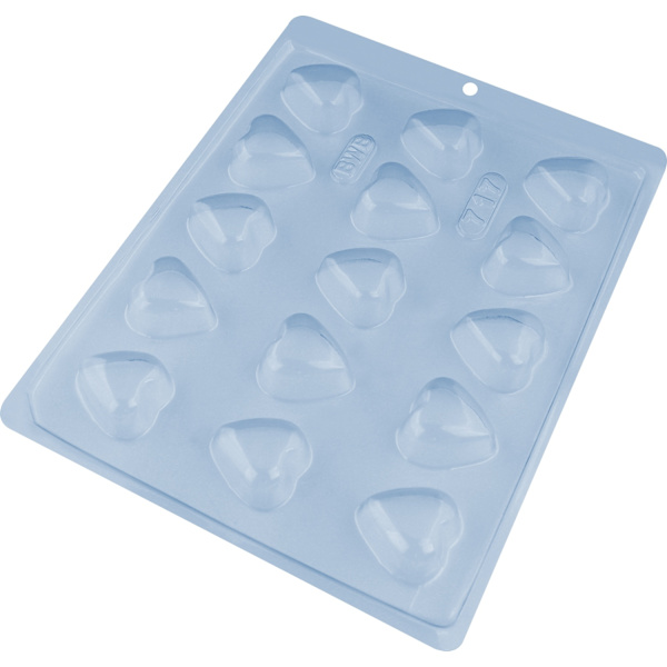 Pralinform Hjärta Chokladform  - BWB 717 Transparent