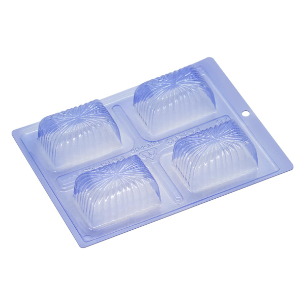 Pralinform Kaksform Chokladform - Porto Formas 78 - Special 3 Part Mold Transparent