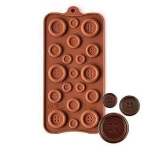 Knappar Chokladform | Pralinform multifärg