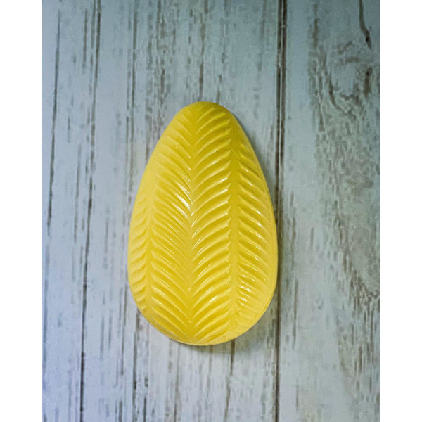 Pralinform Mönstrat Ägg 500g Chokladform - BWB 9331 - Special 3 Part Mold Transparent