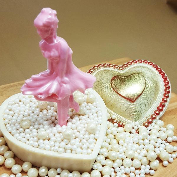 Pralinform Ballerina Chokladform - BWB 19 Transparent