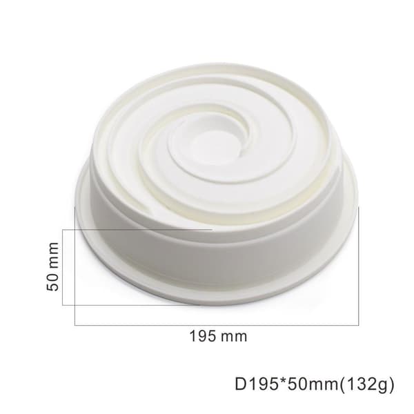 Mousseform Vortex 3D Spiral Silikonform Vit