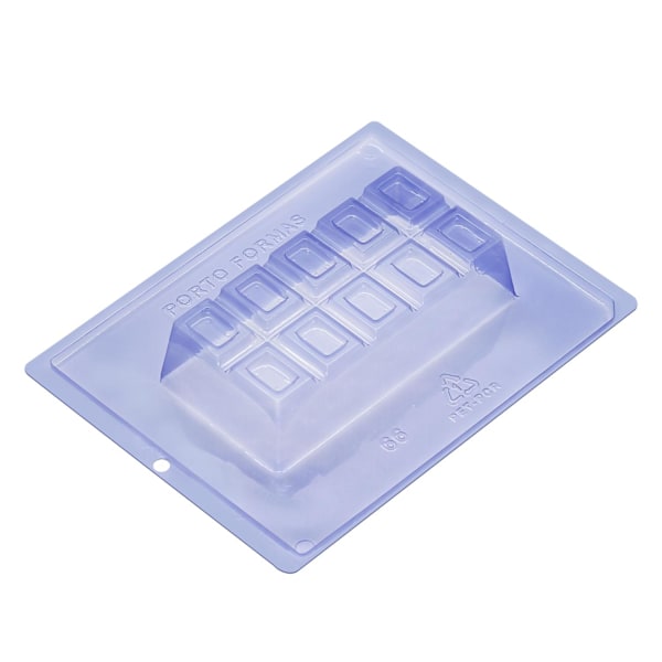 Pralinform Dubai Kunafa - Block Chokladform - Porto Formas 66 - 3 Part Mold Transparent