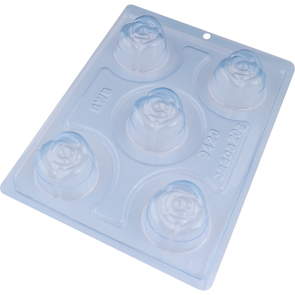 Pralinform Ros Kupol Chokladform - BWB 9420 - Special 3 Part Mold Transparent