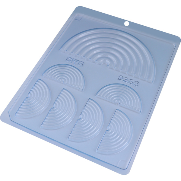 Pralinform Regnbåge Chokladform - BWB 9385 Transparent