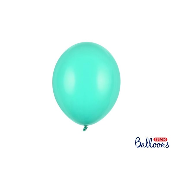 Mint Grön Ballonger | Starka Ballonger 30cm, 10st Mint grön Grön