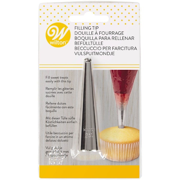 Fyllningstyll Decorating Tip #230 Filling - Wilton Vit