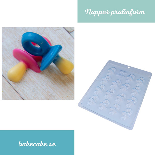 Pralinform Nappar Chokladform - BWB 319 Transparent