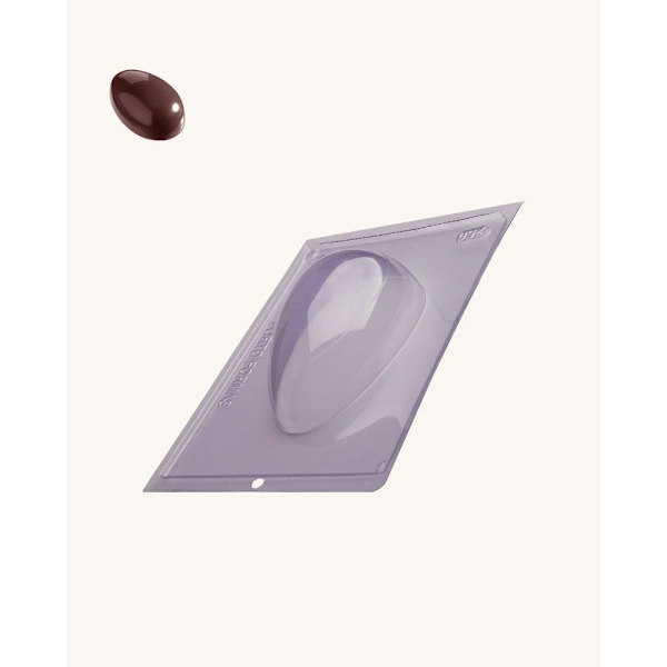 Pralinform Ägg 250g - Porto Formas 33 - Special 3 Part Mold Transparent