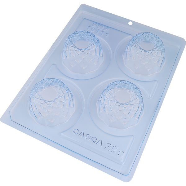 Pralinform Kaksform Chokladform - BWB 10111 - Special 3 Part Mold Transparent