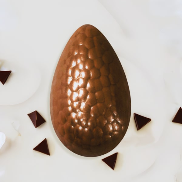 Pralinform Ägg 250g Chokladform - BWB 9328 - Special 3 Part Mold Transparent