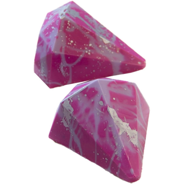 Pralinform Diamant 100g - BWB 1416 - Special 3 Part Mold Transparent