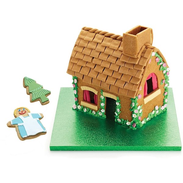 Pepparkakshus Form Pressform Gjutform Jul Hus Bakform- Kitchencraft Metall utseende