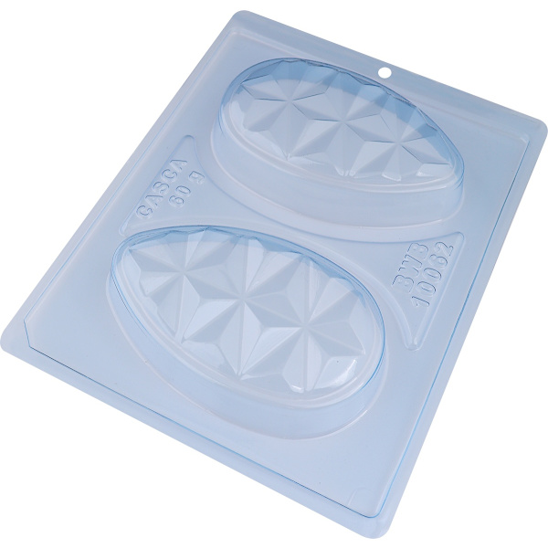 Pralinform Ägg Chokladform - BWB 10062 - Special 3 Part Mold Transparent