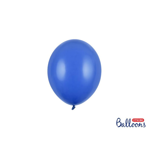 Blå Starka Ballonger  12cm 10st - Blå Blå