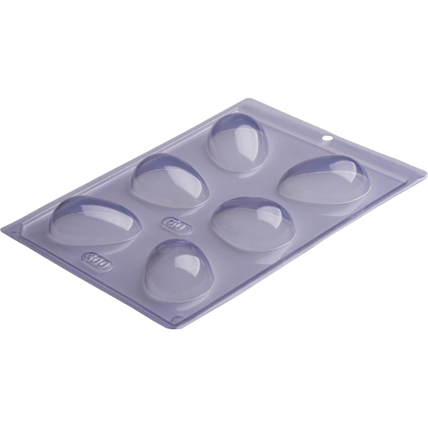 Pralinform Ägg 50g Chokladform - Porto Formas 300 Transparent