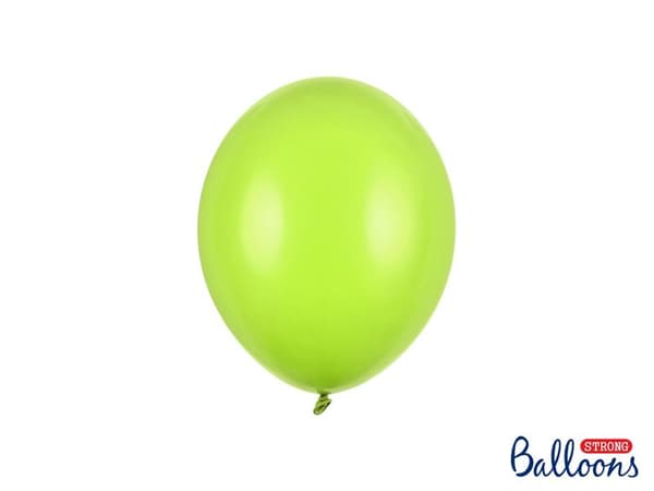 Lime Ballonger | Starka Ballonger 23cm, 10st Lime grå