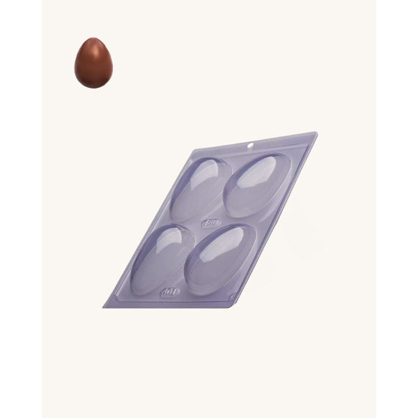 Pralinform Ägg 150g Chokladform - Porto Formas 301 Transparent
