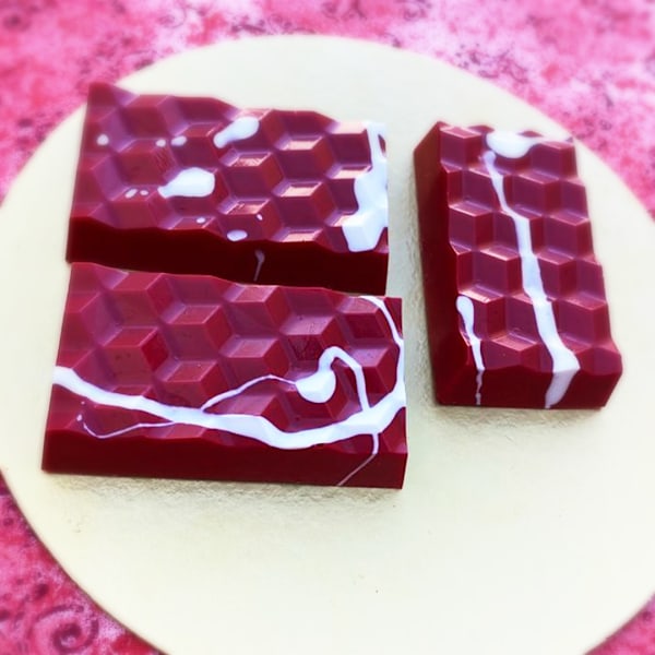 Pralinform Dubai Kunafa Chokladform - BWB 9904 - 3 Part Mold Transparent
