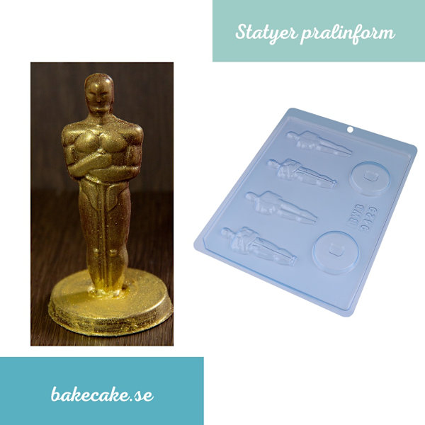 Pralinform Staty Chokladform - BWB 9429 Transparent