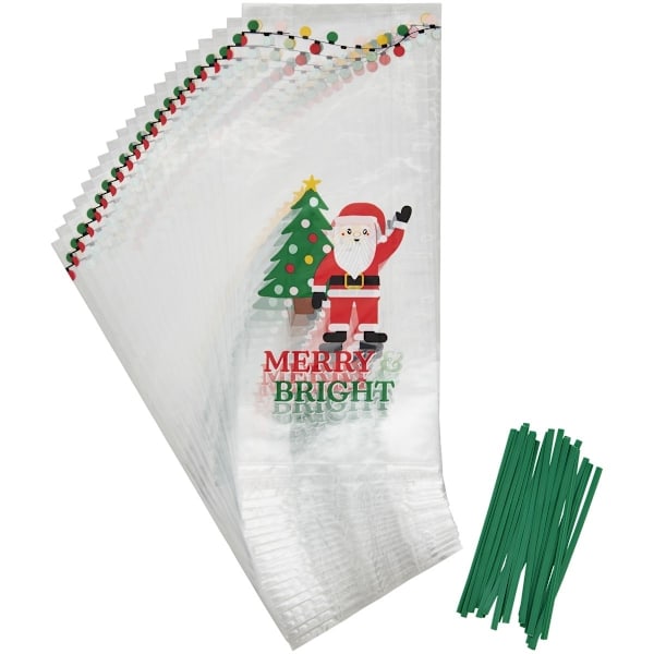 Wilton Godispåsar med julmotiv pk/20 Transparent