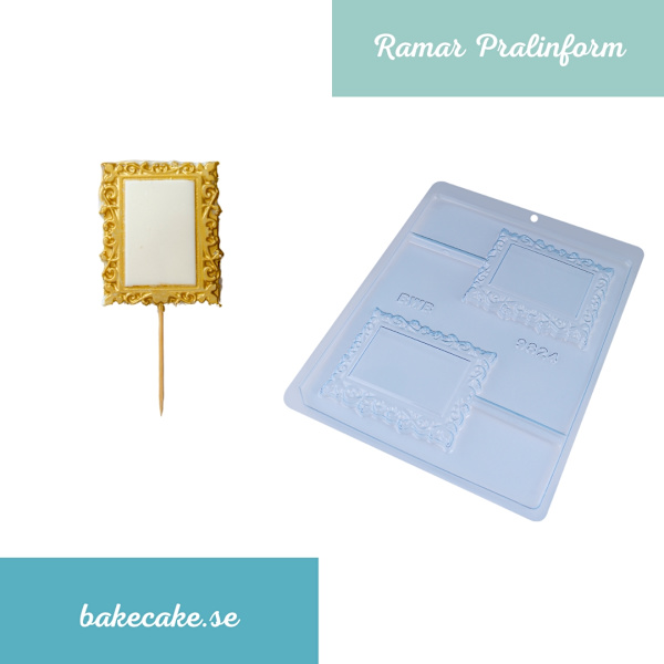 Pralinform Ramar Chokladform - BWB 9824 Transparent